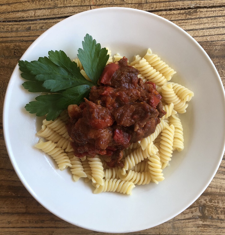 Lo’s Kitchen Hungarian beef goulash